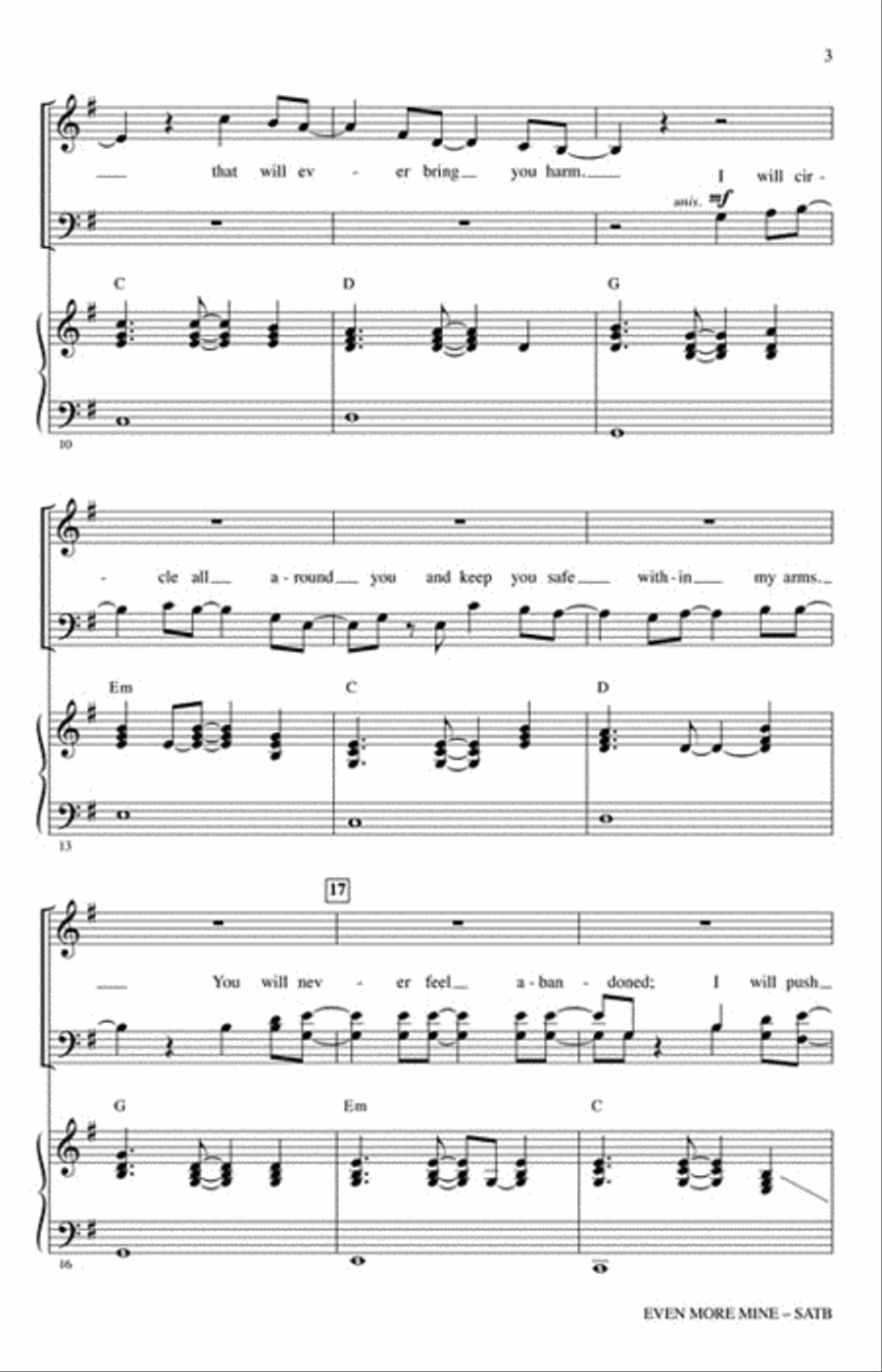Even More Mine 4-Part scores gallery preview page 3