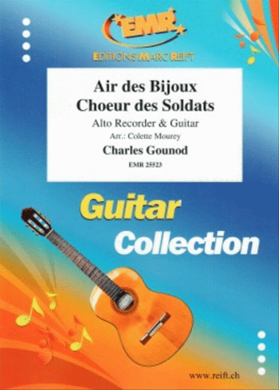 Air des Bijoux / Choeur des Soldats Alto Recorder scores gallery preview page 1