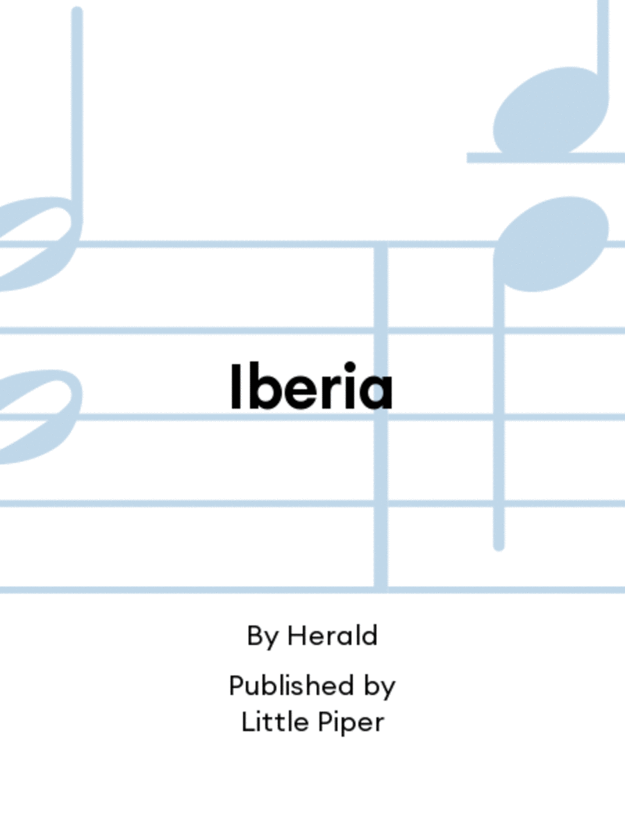 Iberia Flute scores gallery preview page 1