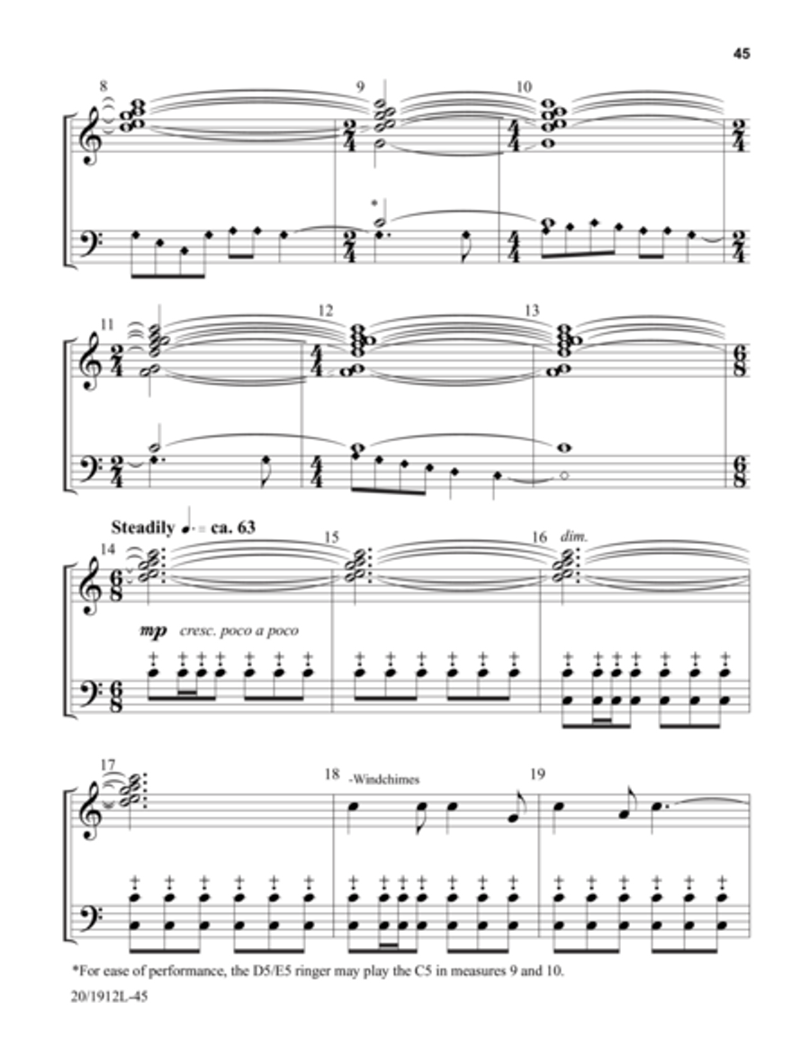 The Journey to Bethlehem 5-Octaves scores gallery preview page 21