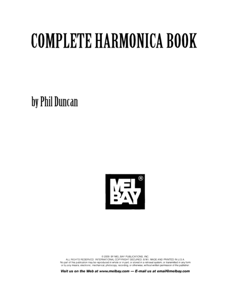 Complete Harmonica Book
