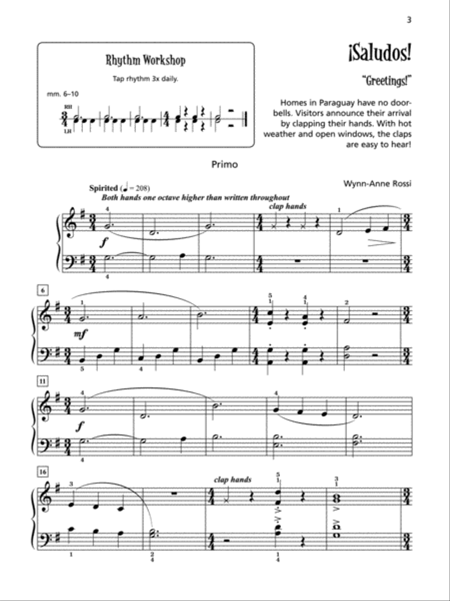 MAosica Latina para Dos, Book 1 Small Ensemble scores gallery preview page 4
