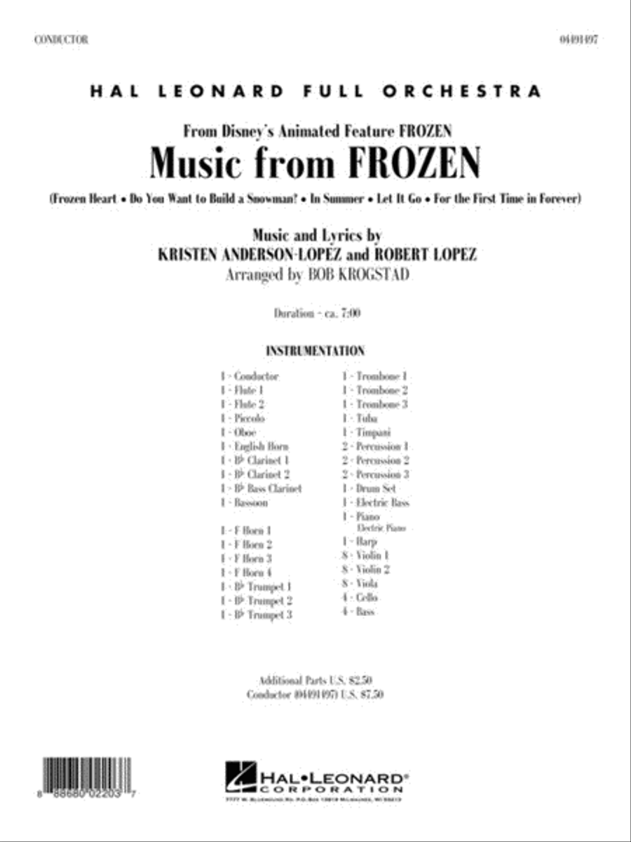 Music from Frozen image number null