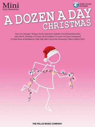 Book cover for A Dozen a Day Christmas Songbook - Mini