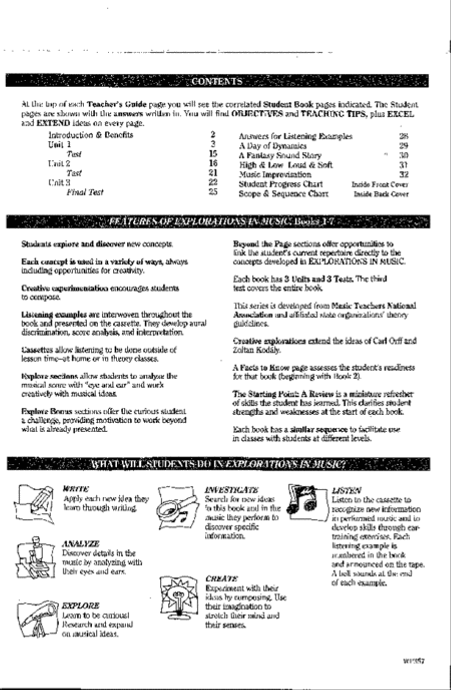 Explorations In Music Teacher's Book 1 Piano Method scores gallery preview page 2