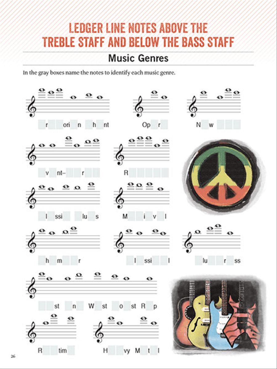 Notespeller Stories & Games – Book 2 Piano Method scores gallery preview page 5