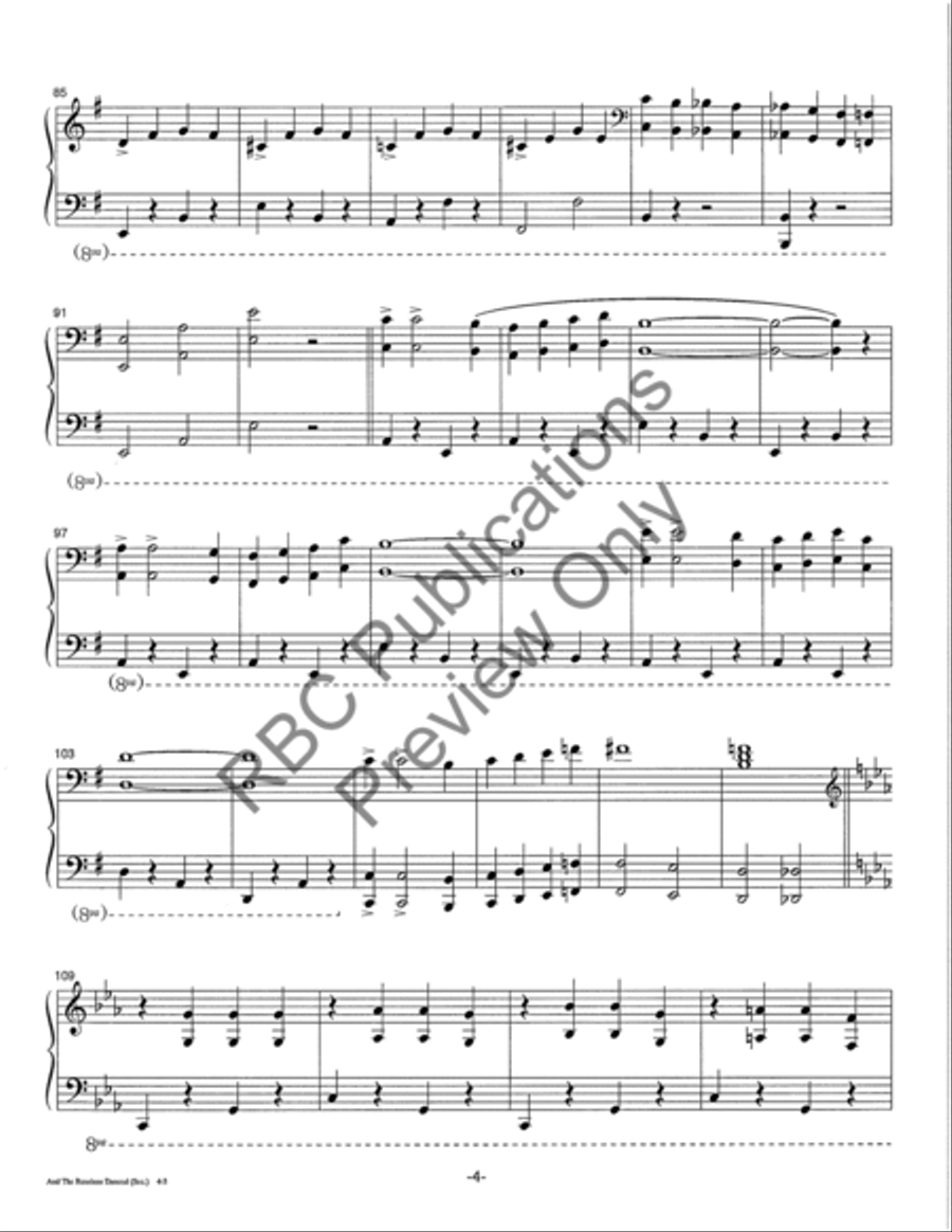 And The Russians Danced! And The Russians Danced! Piano Solo scores gallery preview page 9