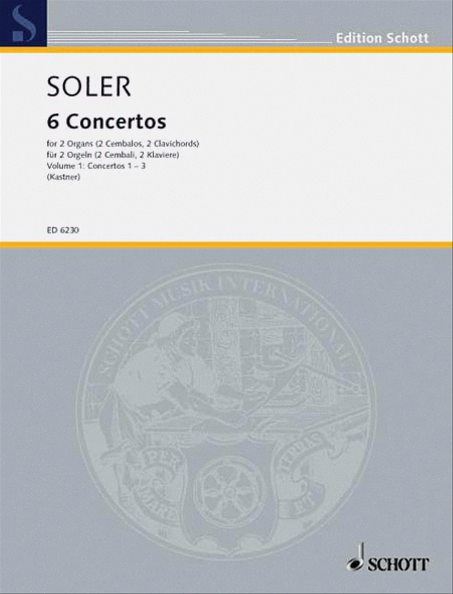 6 Concertos – Vol. 1 Piano Solo scores gallery preview page 1