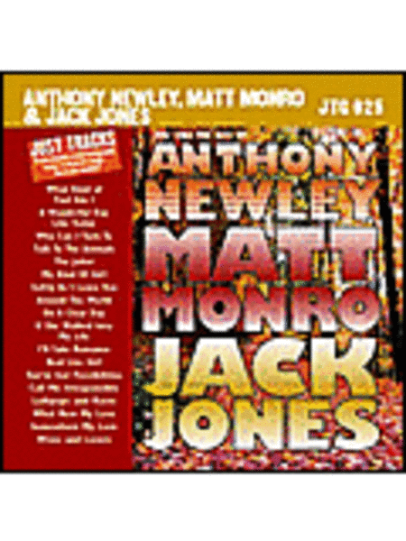 Anthony Newley, Matt Monro & Jack Jones (Karaoke CD)