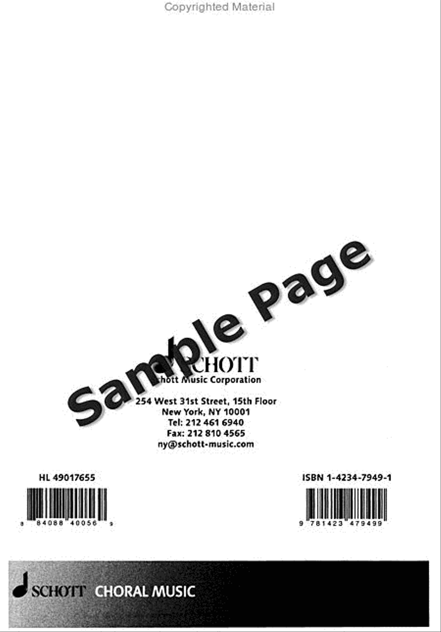 Gospel Gospel 4-Part scores gallery preview page 13