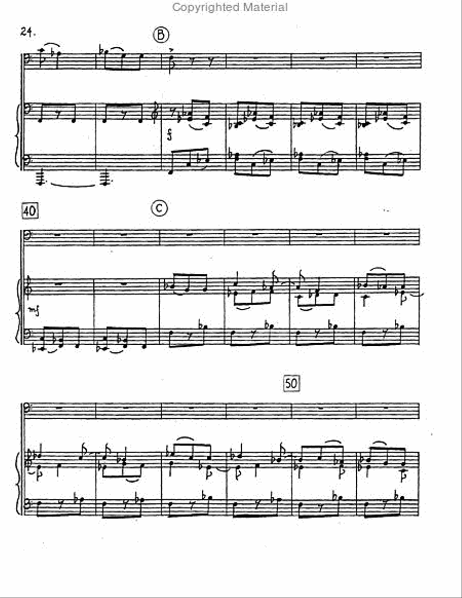 Concerto Euphonium scores gallery preview page 9