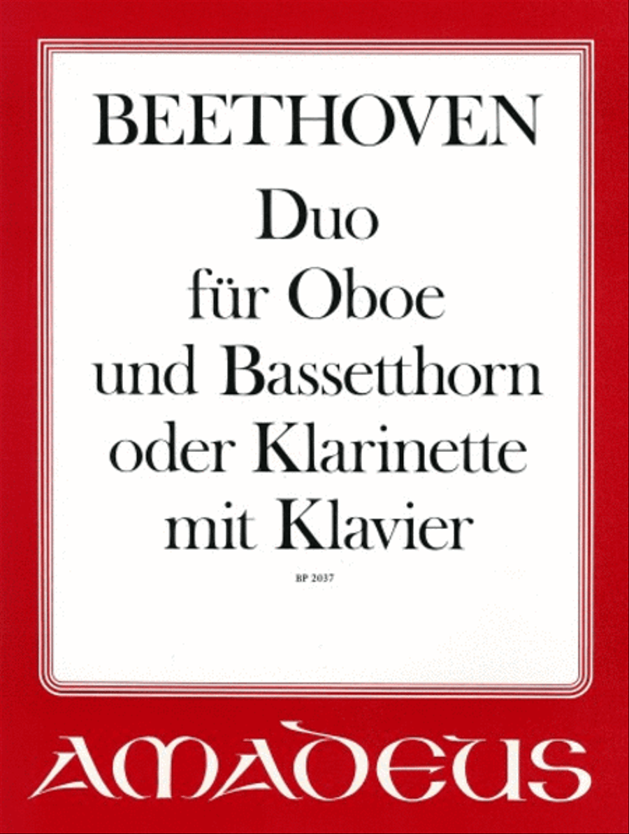 Duo op. 43/14 Clarinet scores gallery preview page 1