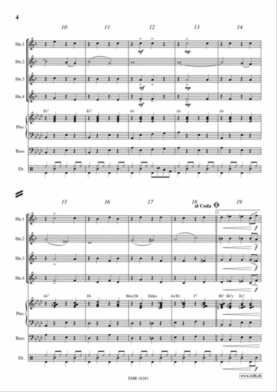 Popcorn Horn scores gallery preview page 4