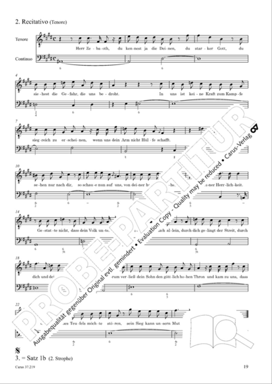 Erwachet, ihr Christen STB scores gallery preview page 20