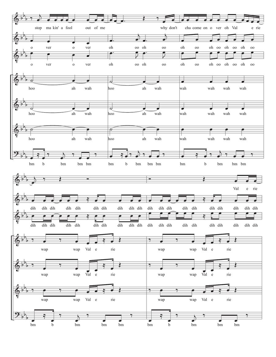 Valerie Valerie Divisi scores gallery preview page 4