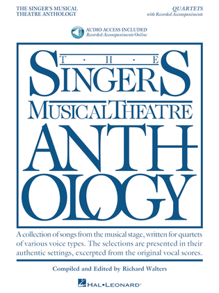 Book cover for Singer's Musical Theatre Anthology – Quartets
