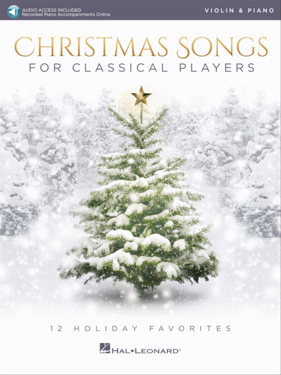 Christmas Songs for Classical Players – Violin and Piano Violin Solo scores gallery preview page 1