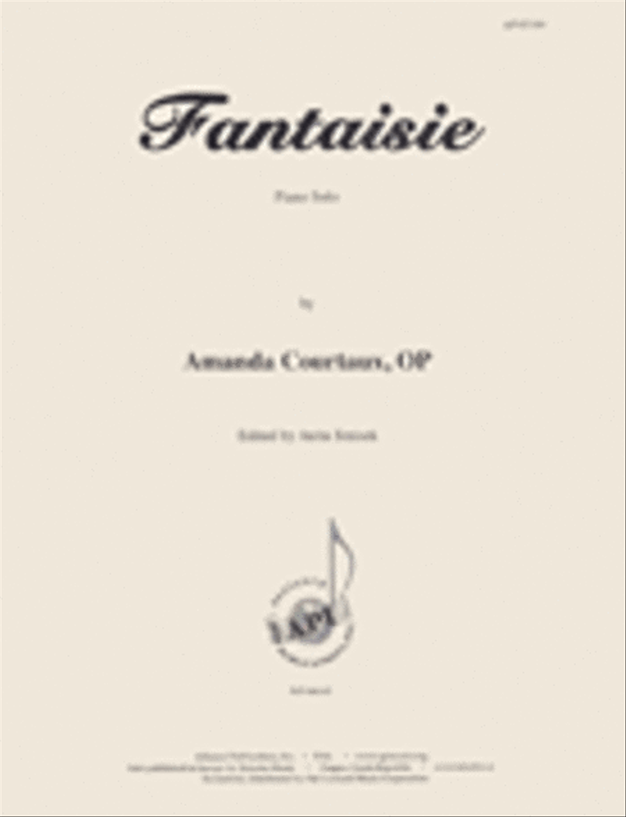 Fantaisie Piano Solo scores gallery preview page 1