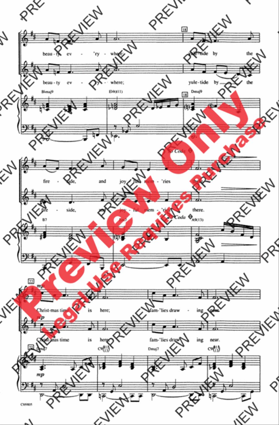 Christmas Time Is Here 2-Part scores gallery preview page 4