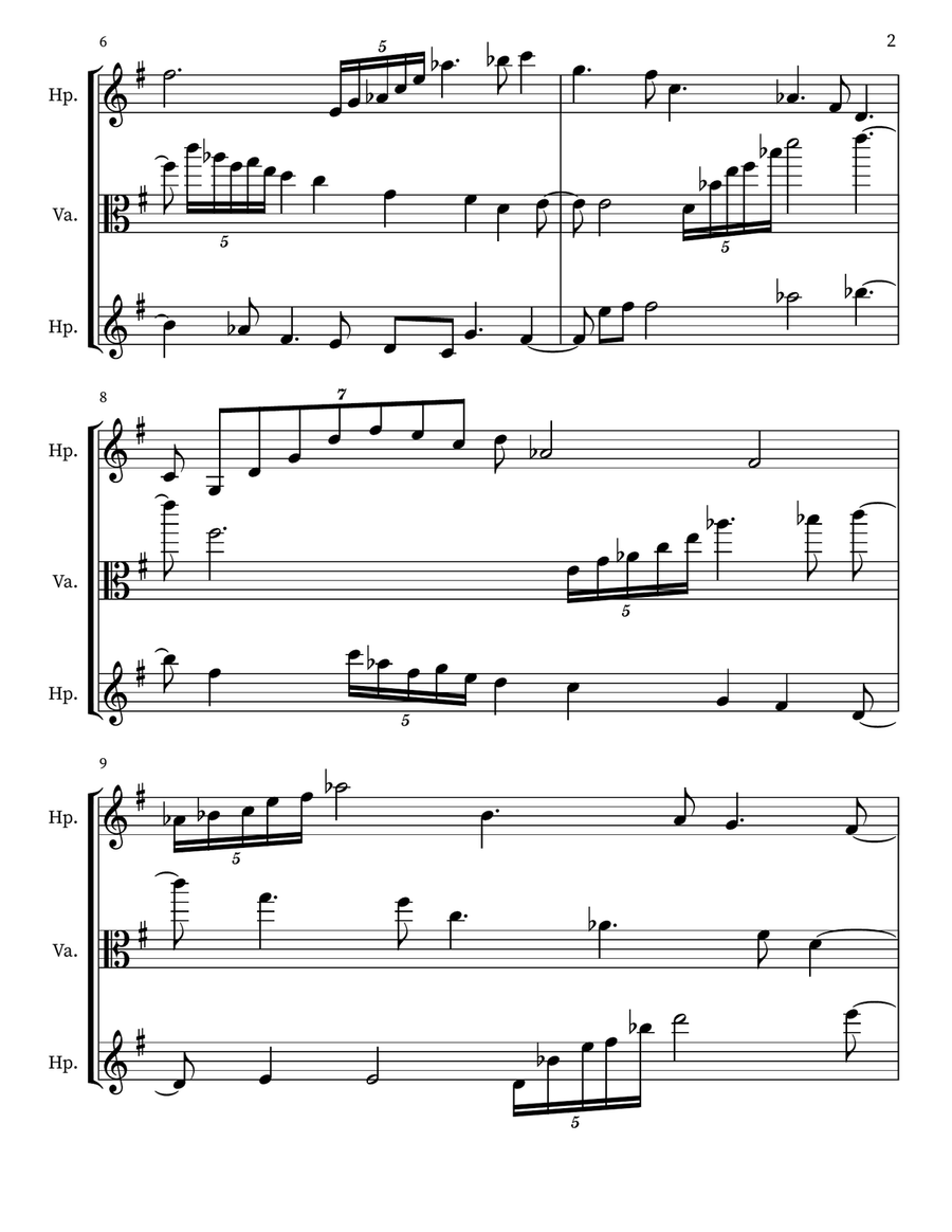 Thinker's Musing 2 Small Ensemble scores gallery preview page 2