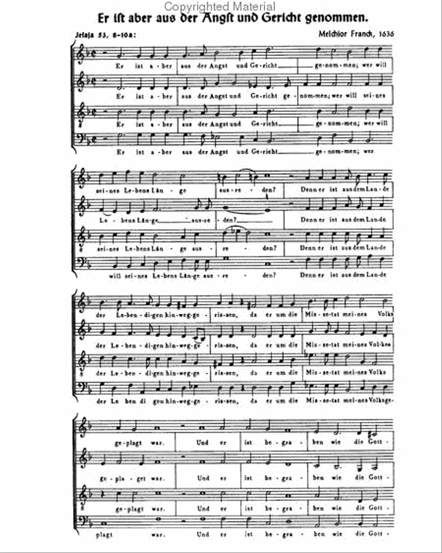 Sieben Motetten aus: Paradisus Musicus Choir scores gallery preview page 4