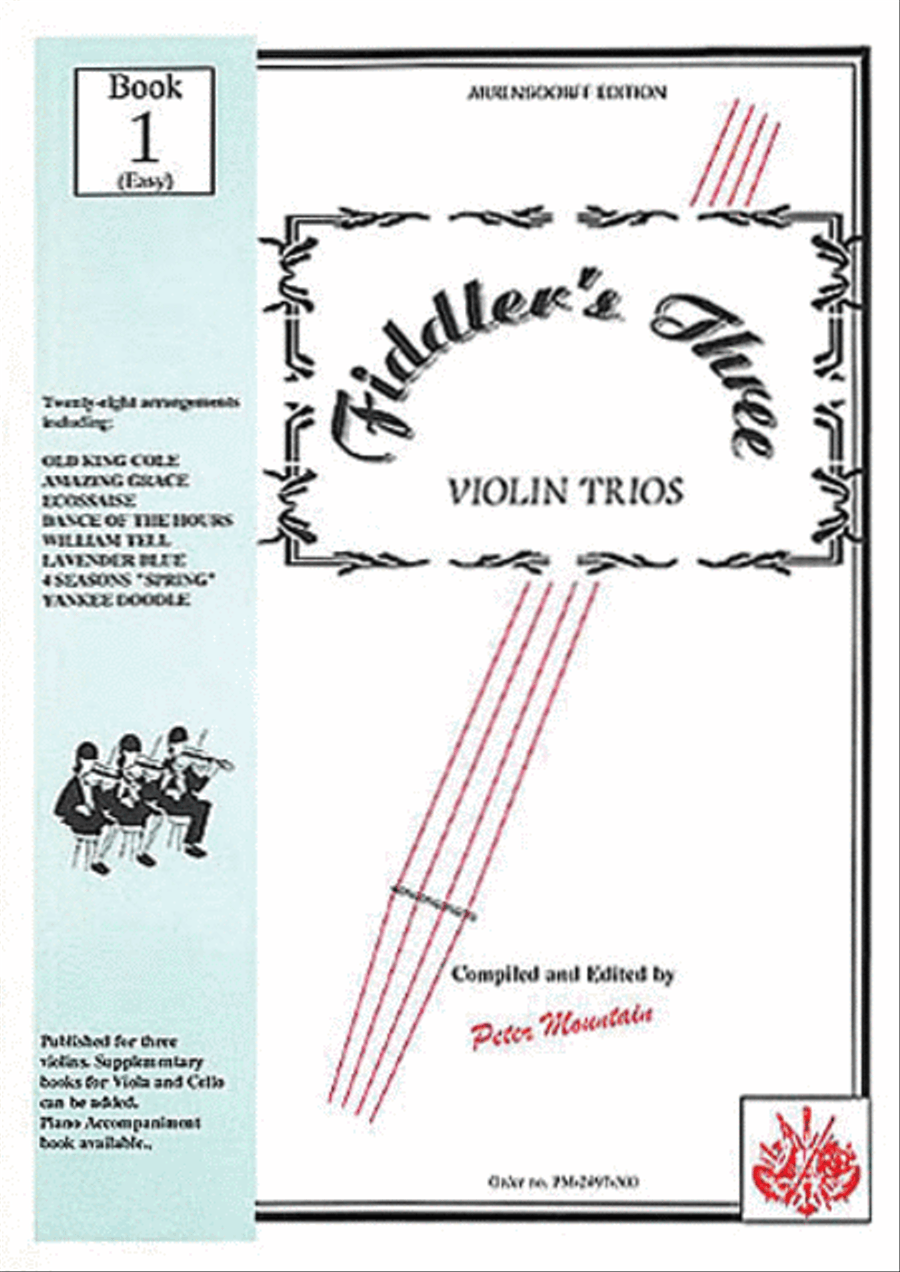 Fiddler's Three Violin Book 1 Violin scores gallery preview page 1