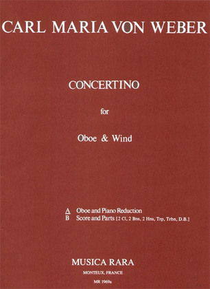 Book cover for Concertino in C major