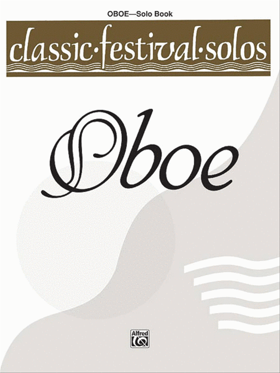 Classic Festival Solos (Oboe), Volume 1 Oboe scores gallery preview page 1