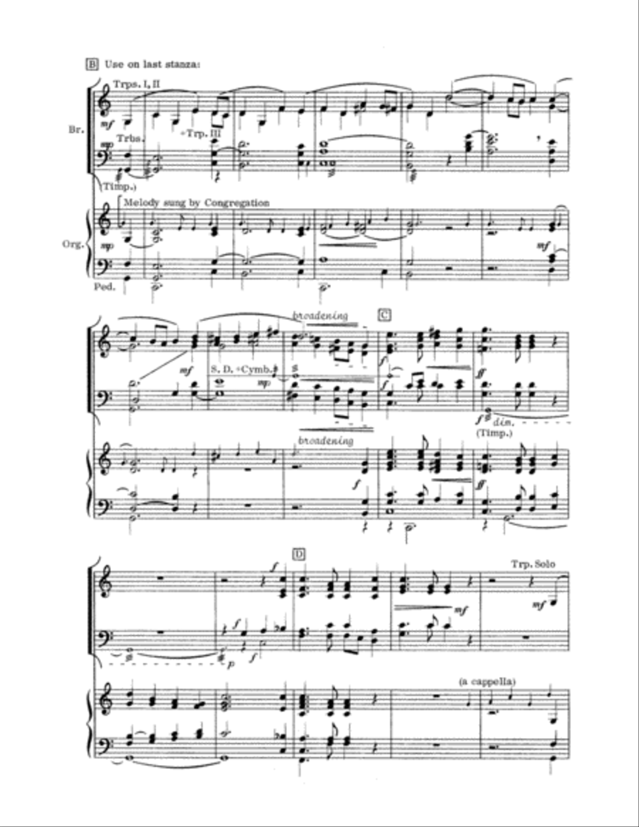 Celebration Hymns Brass Ensemble scores gallery preview page 4