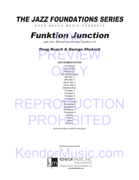 Funktion Junction (Full Score)
