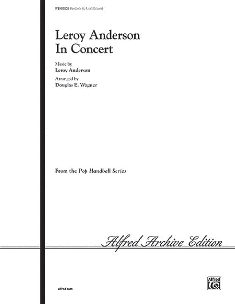 Leroy Anderson in Concert Handbell Choir scores gallery preview page 1