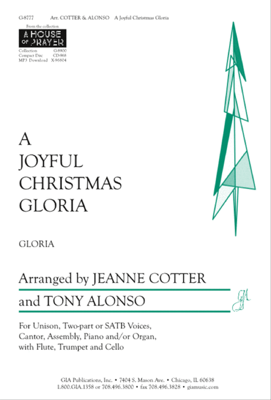 A Joyful Christmas Gloria - Instrument edition Flute scores gallery preview page 1