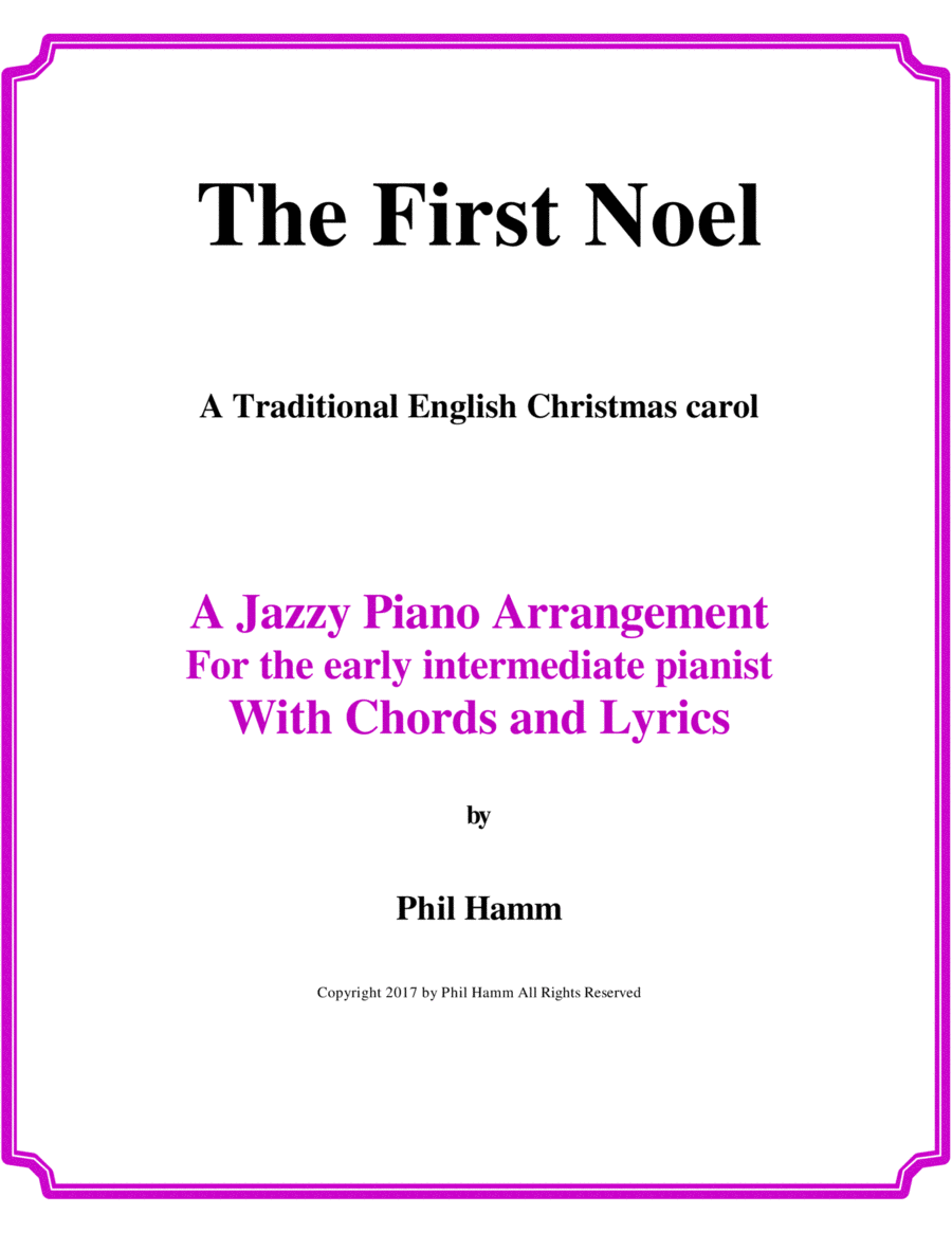 The First Noel Small Ensemble scores gallery preview page 1