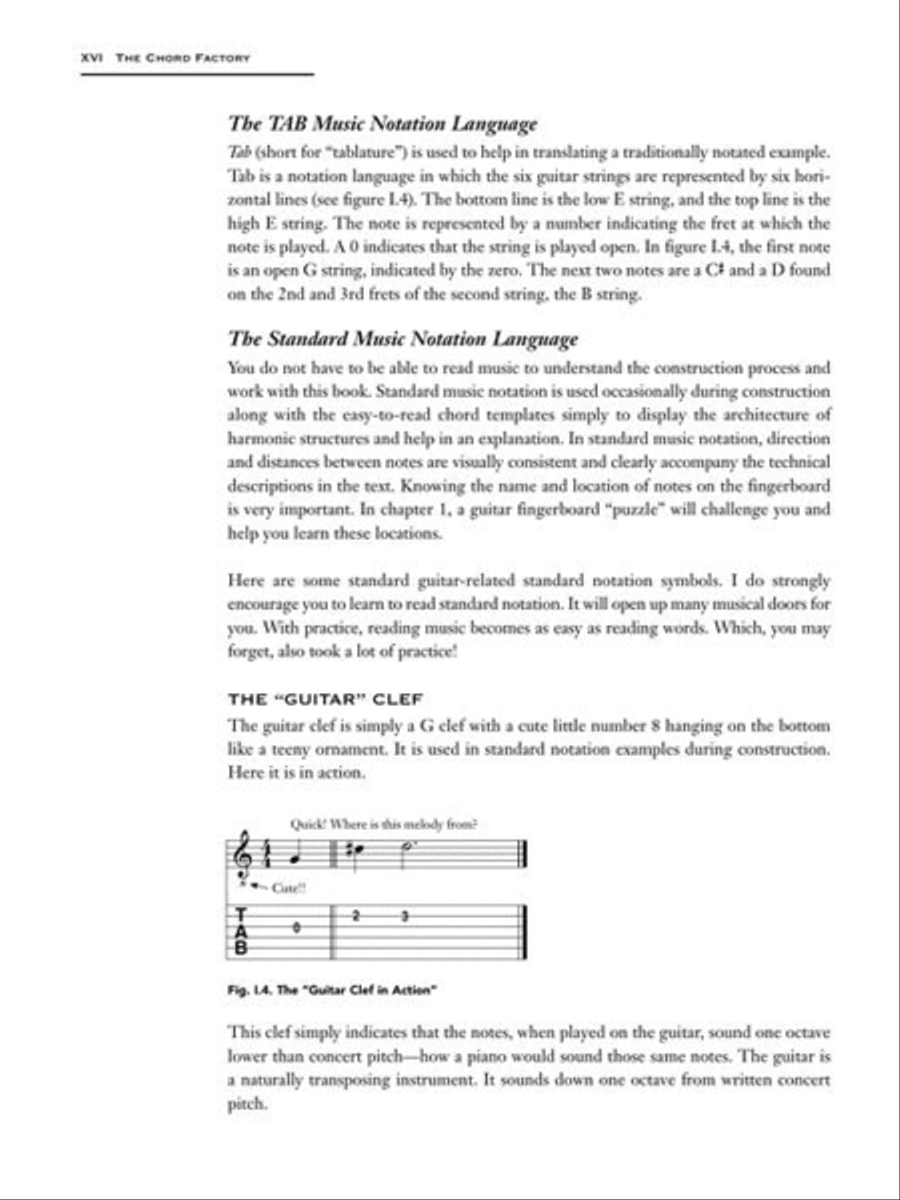 The Chord Factory Guitar Tablature scores gallery preview page 15