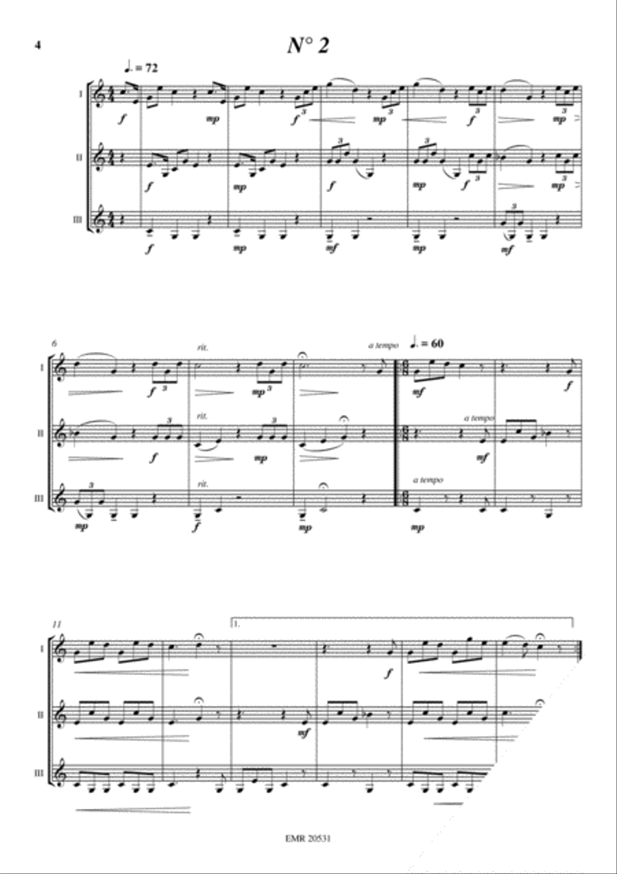 6 Trios Thalwil 6 Trios Thalwil Alphorn scores gallery preview page 4