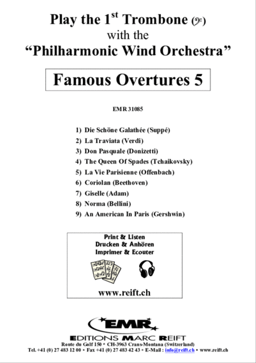 Play The 1st Trombone With The Philharmonic Wind Orchestra Concert Band scores gallery preview page 2