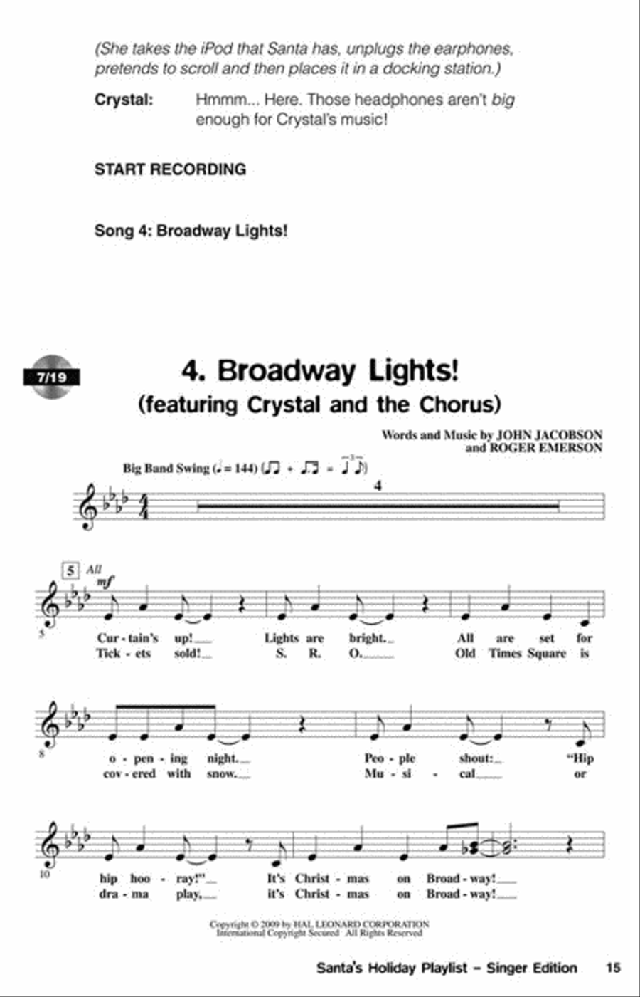 Santa's Holiday Playlist Santa's Holiday Playlist Choir scores gallery preview page 4