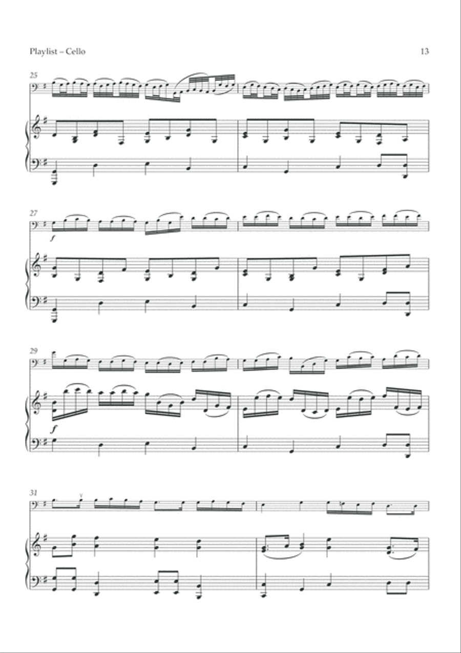 Clair de Lune Clair de Lune Piano Accompaniment scores gallery preview page 3
