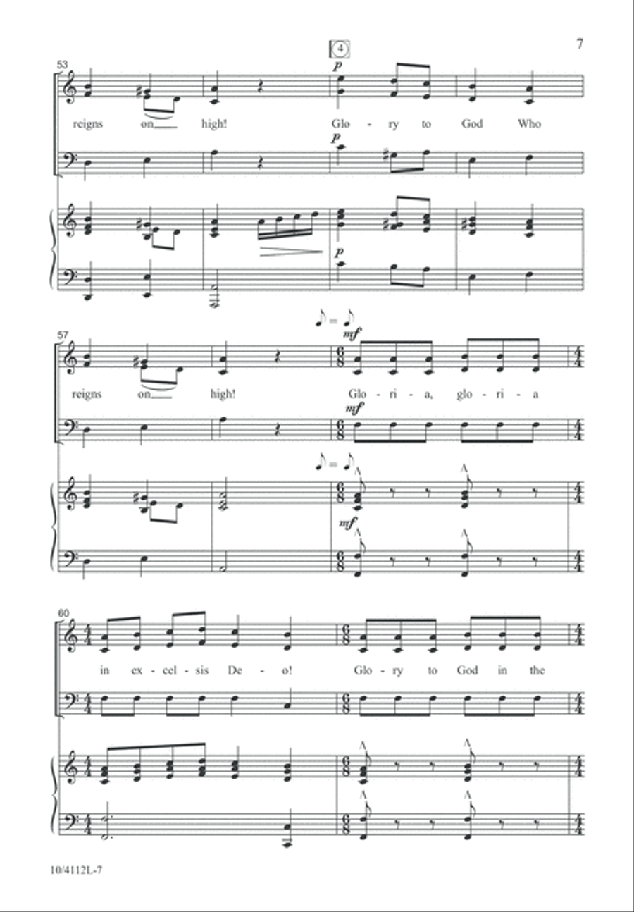 Echo Christmas Joy Echo Christmas Joy 3-Part scores gallery preview page 8