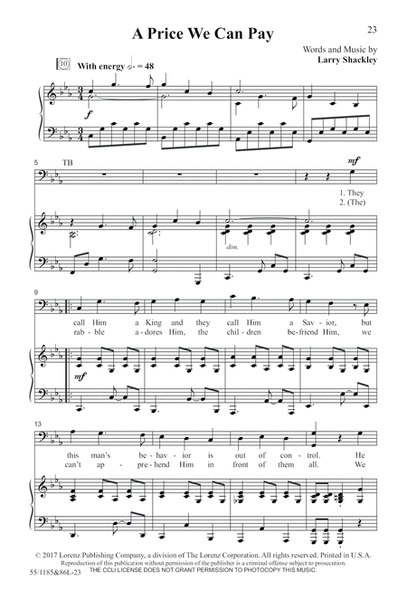 What Love Is This? - SATB Score with Performance CD image number null