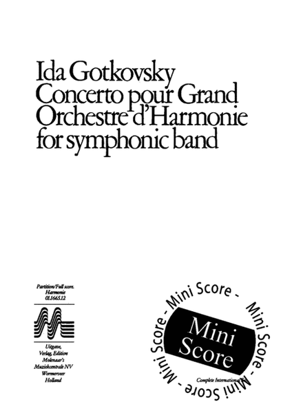 Concerto Pour Grand Orchestre d'Harmonie