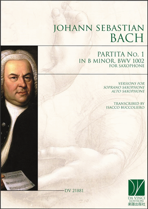 Partita No. 1 in B minor BWV 1002, for Saxophone