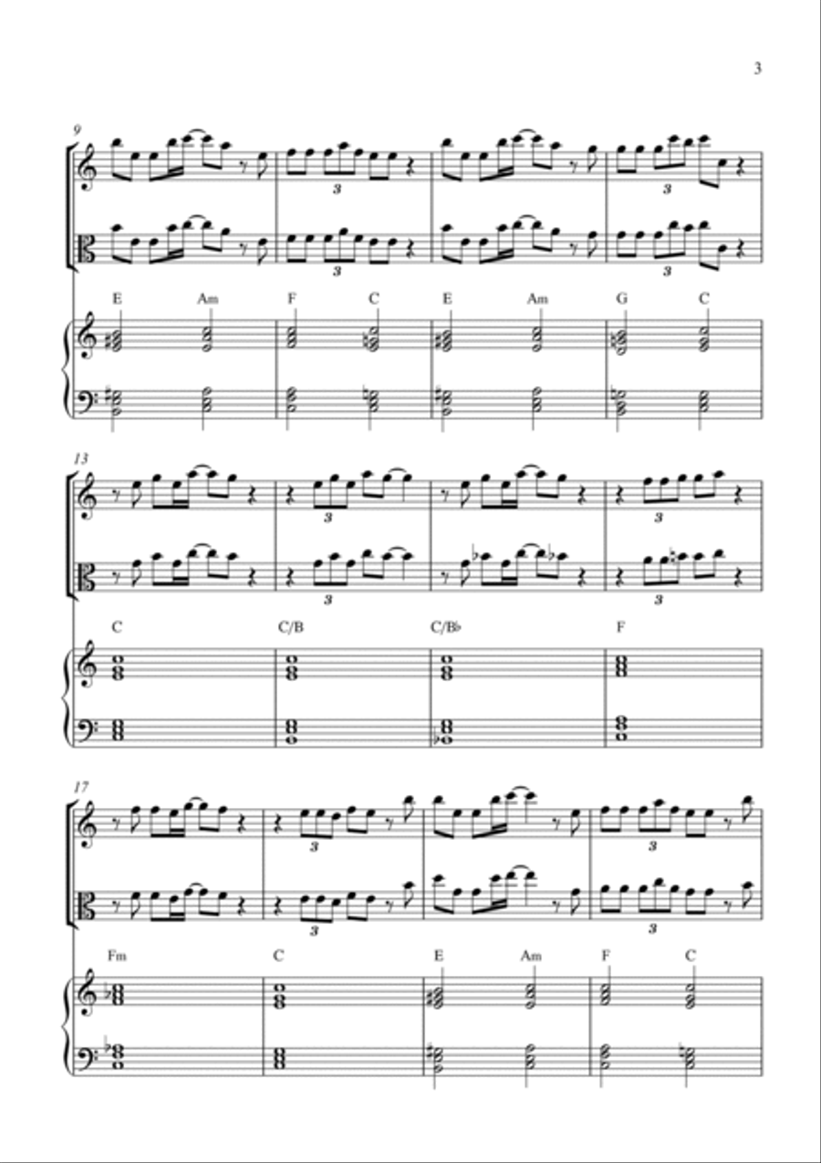Dos Oruguitas Small Ensemble scores gallery preview page 3