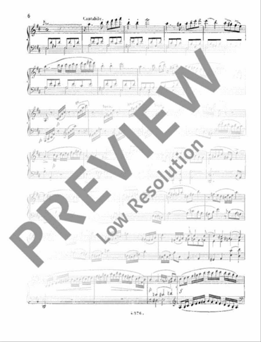Concerto No.5 D major Flute scores gallery preview page 9