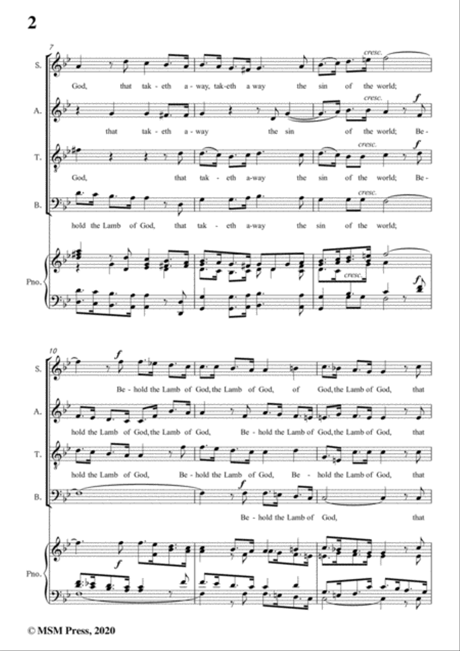 Handel-Messiah,HWV 56,Part II,Scene 1,for Voice and Piano Voice Solo scores gallery preview page 4