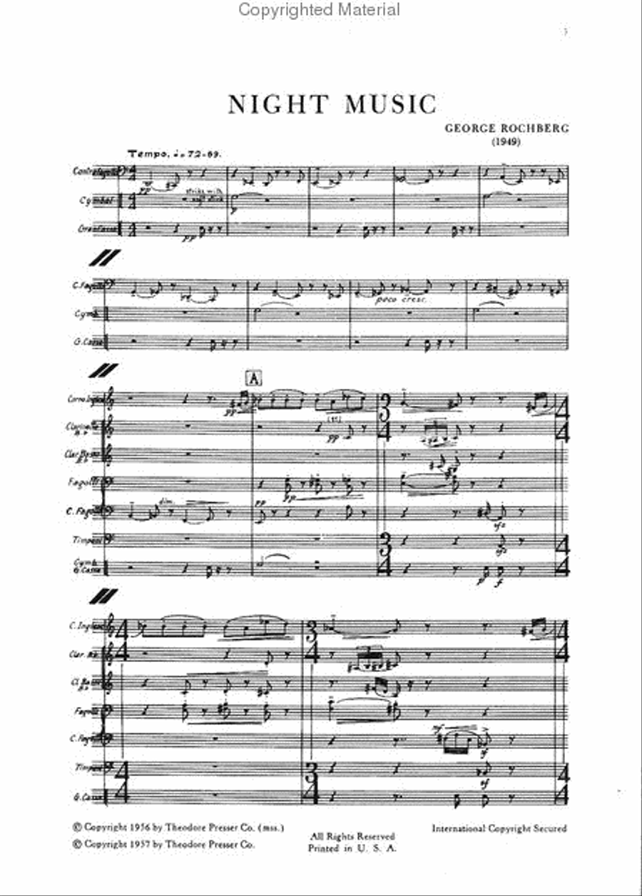 Night Music Orchestra scores gallery preview page 2
