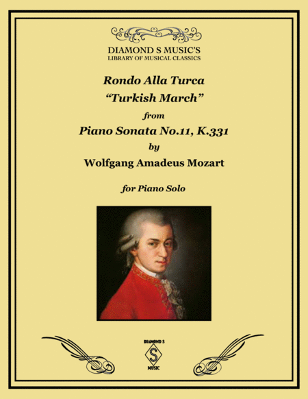 Rondo alla Turca (Turkish March) - Wolfgang Amadeus Mozart - Piano Solo image number null