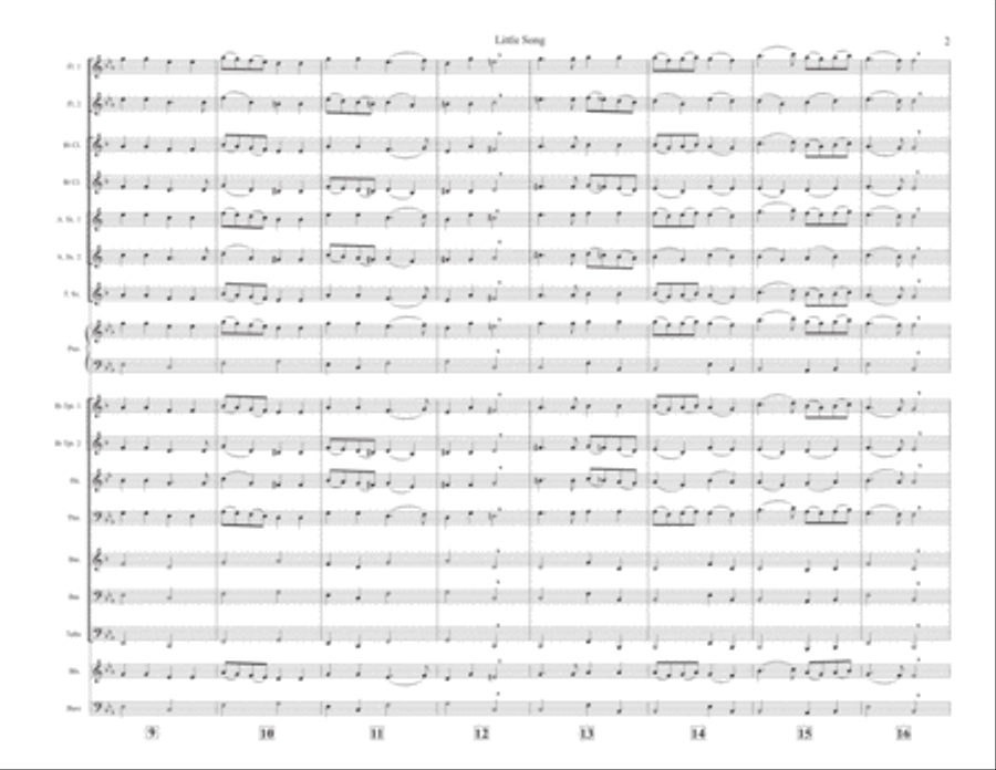 Little Song Brass Ensemble scores gallery preview page 2
