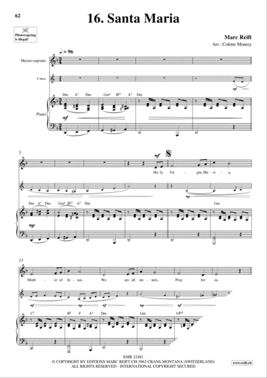 20 Greatest Duets Mezzo-Soprano Voice scores gallery preview page 18