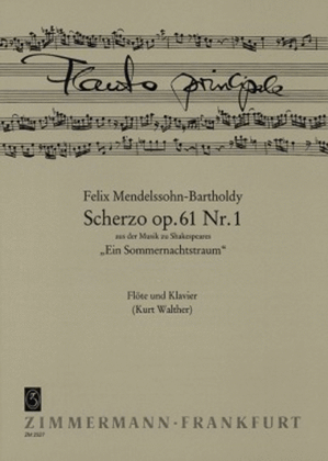 Scherzo Op. 61/1